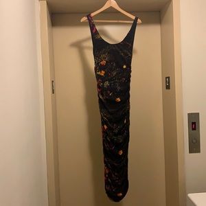 JEAN PAUL GAULTIER Vintage Side-ruched tank dress *excellent 90’s vintage*